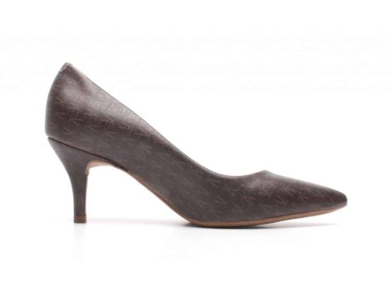 ZAPATO TACO MUJER NAPA MONOGRAMA VIZZANO