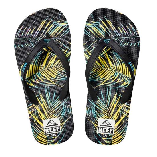 SANDALIA NIÑO REEF MULTICOLOR BLACK