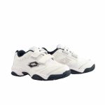 Zapatillas Escolar Infantil Court S Blanco-Azul Lotto
