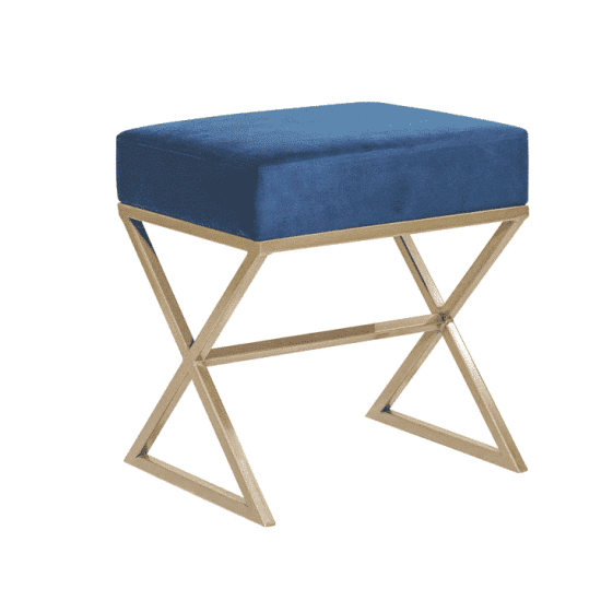 POUF CAIRO FELPA INNOVA AZUL