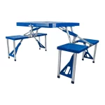 MESA PLEGABLE CAMPING SAFARI 4 SILLAS