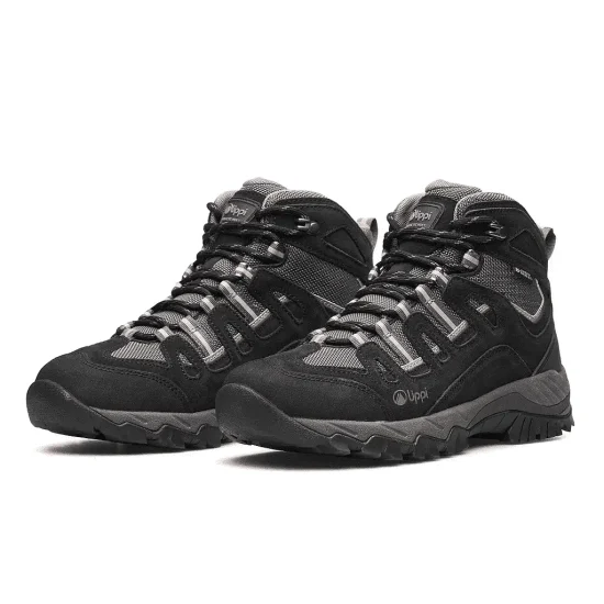 BOTIN MUJER PUELO CS HI NEGRO UVA LIPPI