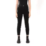 JEANS MOM TIRO ALTO BLACK MUJER ELLUS