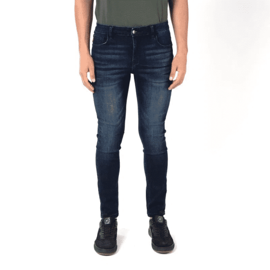 JEANS SKINNY TIRO MEDIO DARK BLUE REACT REACT ELLUS
