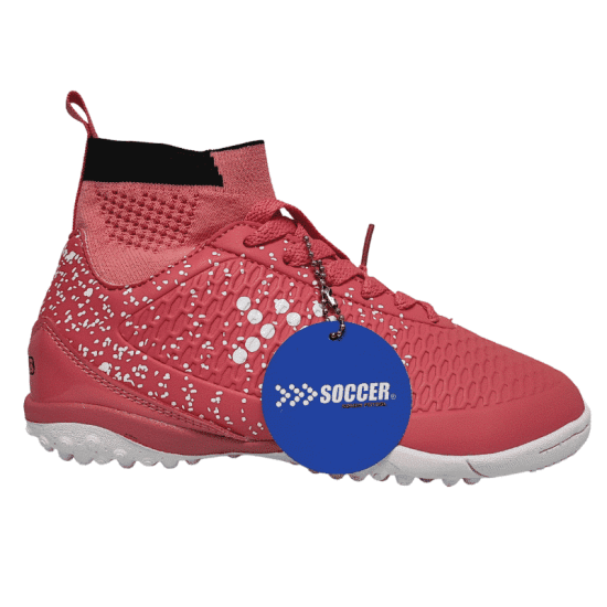 ZAPATILLA NIÑO BABY FUTBOL SOCCER ROSADA