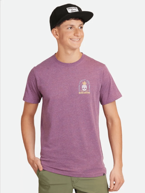 POLERA HOMBRE MAUI MC SKULL PINA