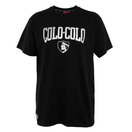 Polera Colo Colo Urbano Trofeos Gris Negra