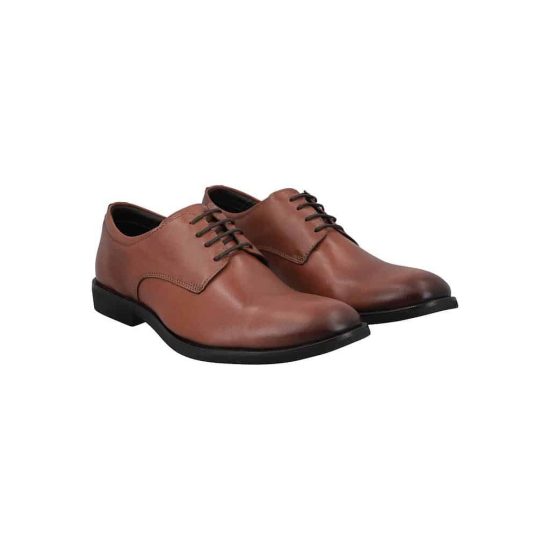 ZAPATO FORMAL CUERO MOGNO BURNED PERLATTO