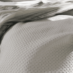 QUILT TRINI SOFT GRAY 2 PLAZAS