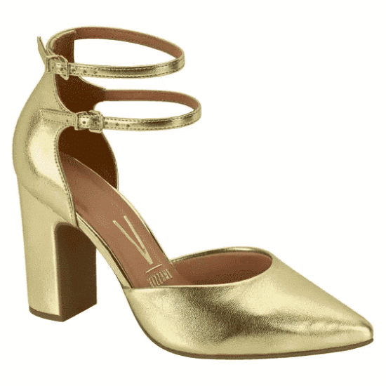 ZAPATO MUJER TACO PREMIUM 66 DORADO VIZZANO