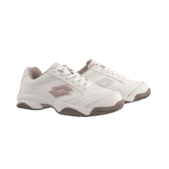 Zapatilla Escolar Niña Lotto - Court BTS1 Blanco Rosado