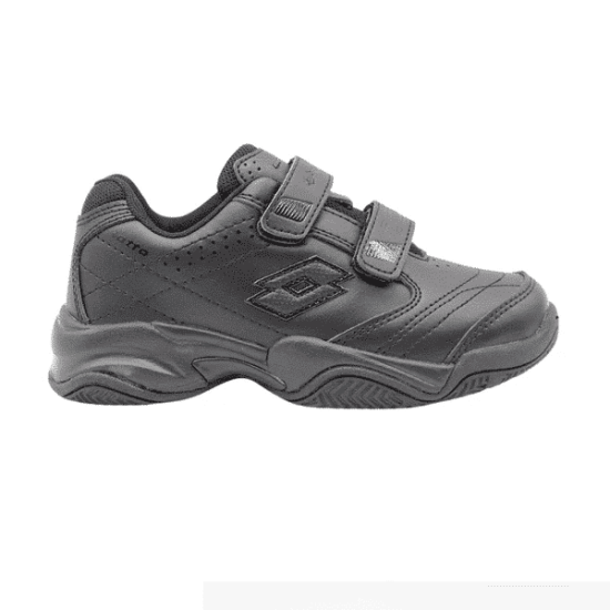 Zapatilla Escolar Niño Court S Negro Lotto