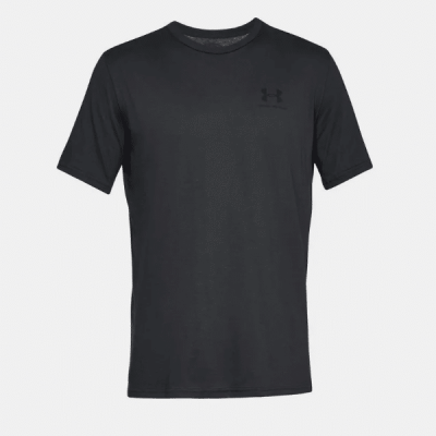 Polera Sportstyle LC para hombre Under Armour – Negro