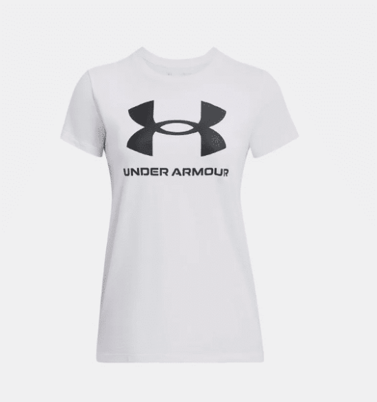 Polera Manga Corta Sportstyle Graphic para Mujer Under Armour - Blanco