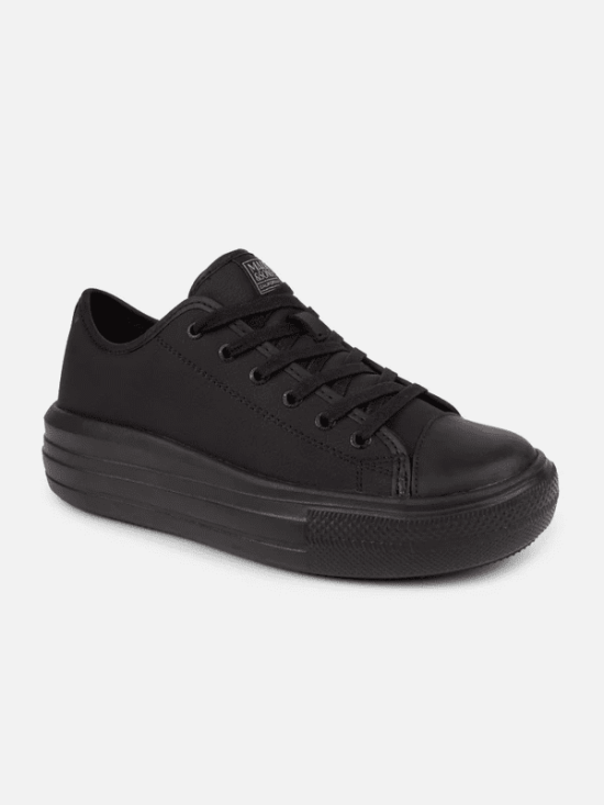 ZAPATILLA ESCOLAR MUJER 5CE122-WC BOAT LISO BLACK MAUI