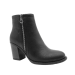 BOTIN SINTETICO NEGRO 388-2302 BONNY FRANCO