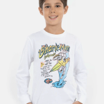 POLERA SHARK MAN SURF NIÑO MAUI