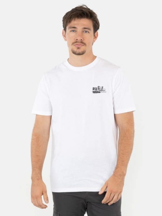 POLERA JAIL BREAKE MC BLANCO RUSTY