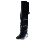 BOTA MUJER NAPA STRETCH SOFT PRETO CANELADO PICCADILLY