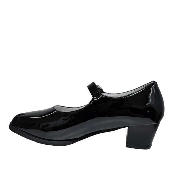 ZAPATO CUECA CHAROL 3073 NEGRO - Imagen 4