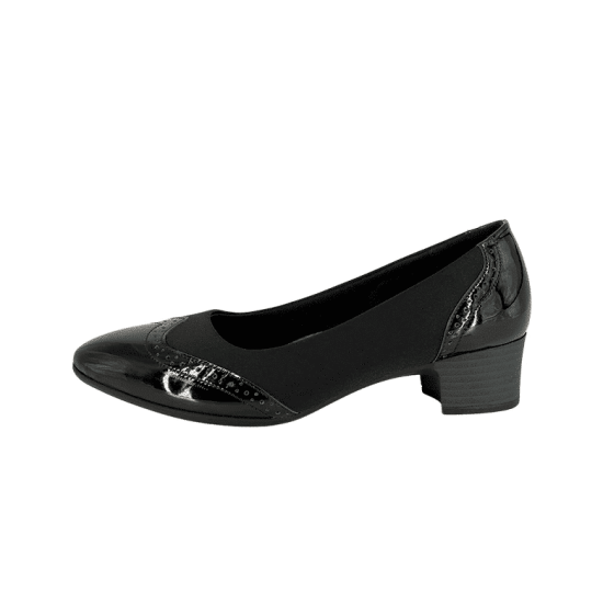 Zapato Mujer Formal Saud Negro Alquimia - Imagen 2