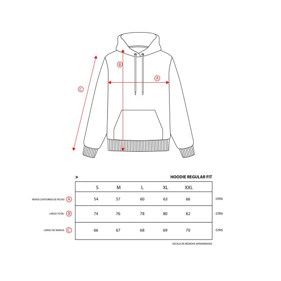 POLERON HOMBRE CANGURO BACKLOGO (BLACK) WHATUP - Imagen 5