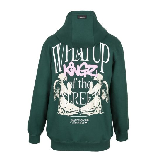 POLERON HOMBRE CON CIERRE KINGZ (GREEN) WHATUP - Imagen 3