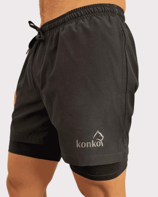 SHORT 2 EN 1 HOMBRE PERFECT KONKO - Imagen 4