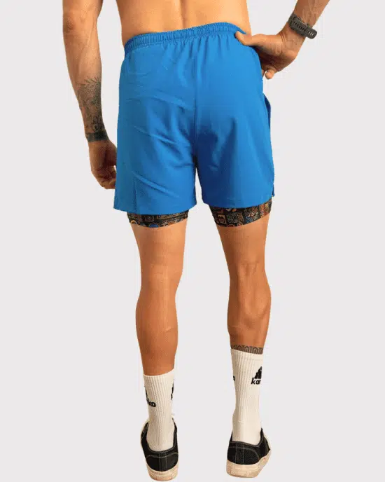 SHORT 2 EN 1 HOMBRE QUECHUA KONKO - Imagen 2