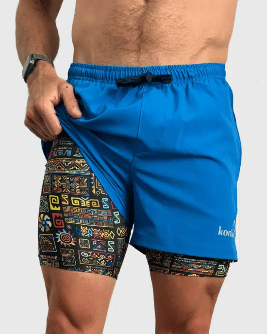 SHORT 2 EN 1 HOMBRE QUECHUA KONKO - Imagen 4