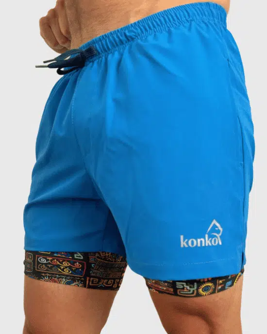SHORT 2 EN 1 HOMBRE QUECHUA KONKO - Imagen 5