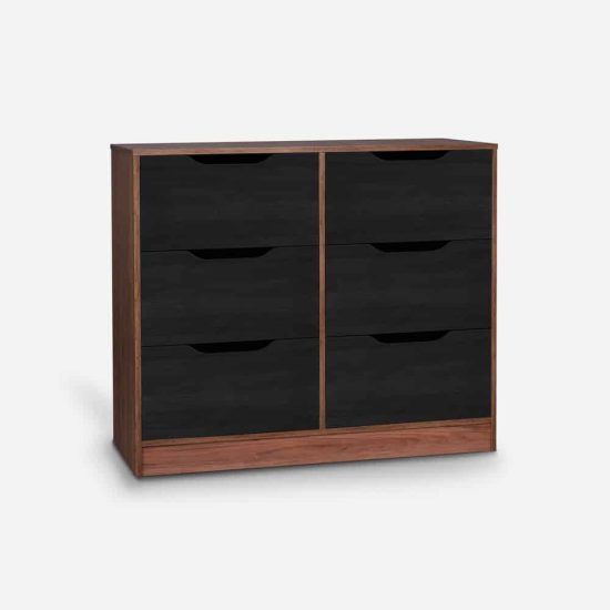 COMODA 6 CAJONES ESPRESSO CIC - Imagen 2