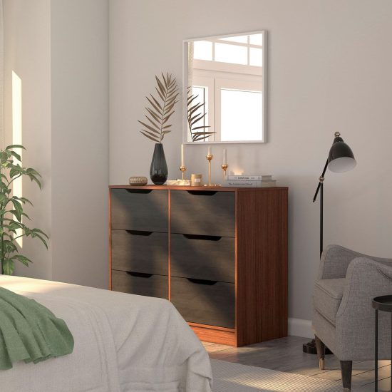 COMODA 6 CAJONES ESPRESSO CIC - Imagen 3