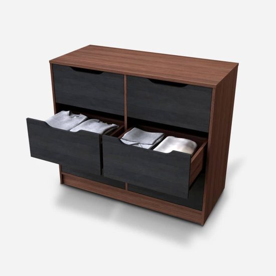 COMODA 6 CAJONES ESPRESSO CIC - Imagen 5