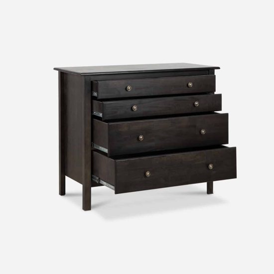 COMODA BERLIN 4 CAJONES GRIS MARENGO - Imagen 2