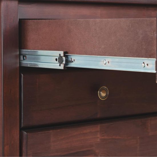 COMODA BERLIN 4 CAJONES CHOCOLATE - Imagen 5