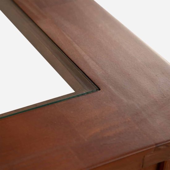COMEDOR ÑUBLE VIDRIO CARAMELO BEIGE CIC 6 SILLAS - Imagen 6