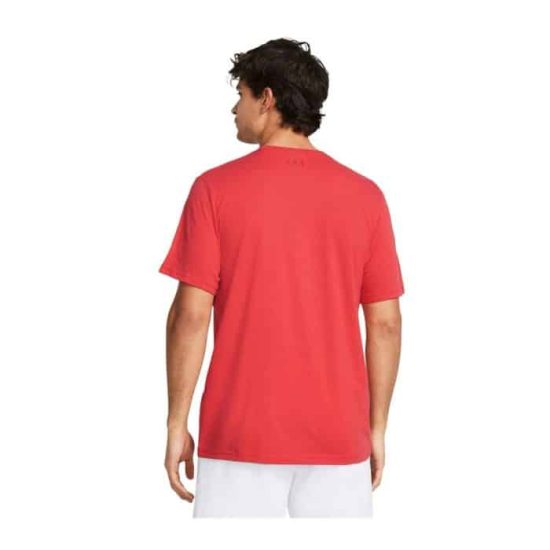 Polera Hombre Rojo Sportstyle LC Under Armour - Imagen 2