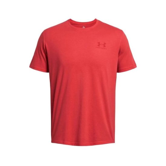Polera Hombre Rojo Sportstyle LC Under Armour - Imagen 3