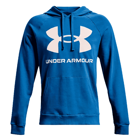 Poleron Hombre Rival Fleece Big Logo Under Armour - Imagen 3