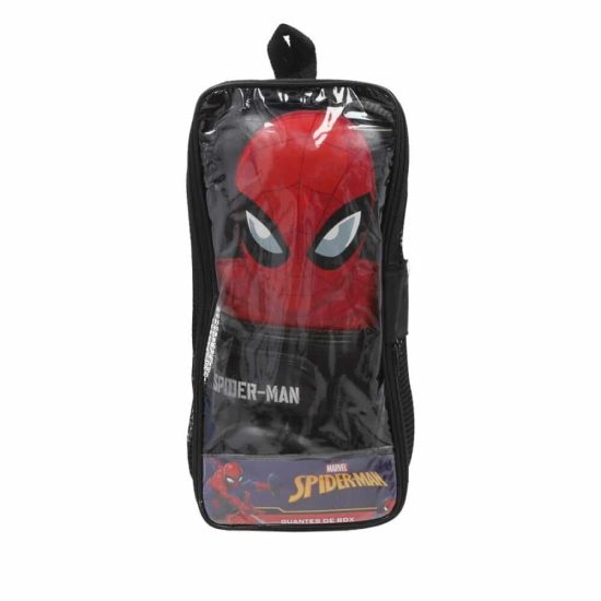 GUANTES BOXEO SPIDERMAN NEGRO/ROJO OLYMPHUS - Imagen 2