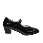 ZAPATO CUECA CHAROL 3073 NEGRO