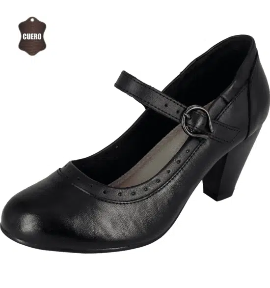 Zapato Cueca Chilota Negro Alquimia