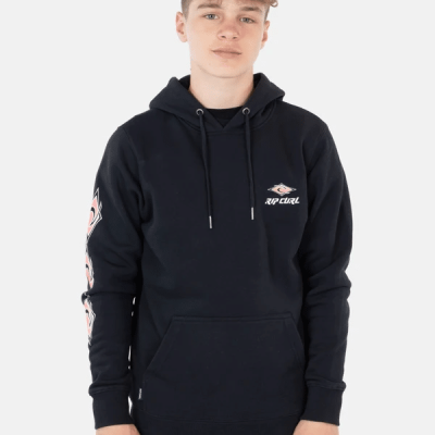 POLERON CANGURO INFANTIL 6O192 NEGRO RIP CURL