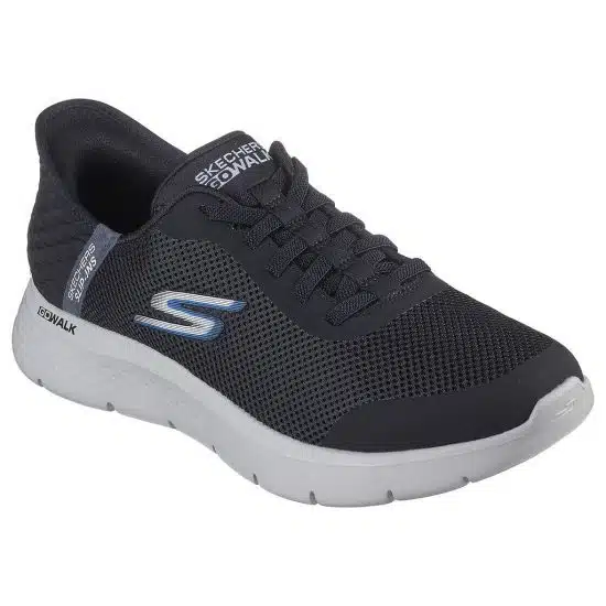 ZAPATILLA HOMBRE GO WALK FLEX HANDS UP NEGRO SKECHERS