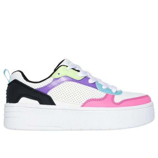 ZAPATILLA KIDS COURT HIGH-CLASSIC CRUSH SKECHERS