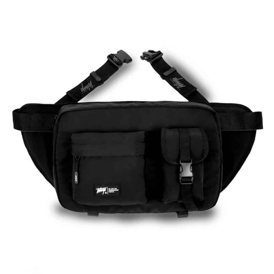 BOLSO BANANO UNISEX WAIST BAG XL (BLACK) WHATUP