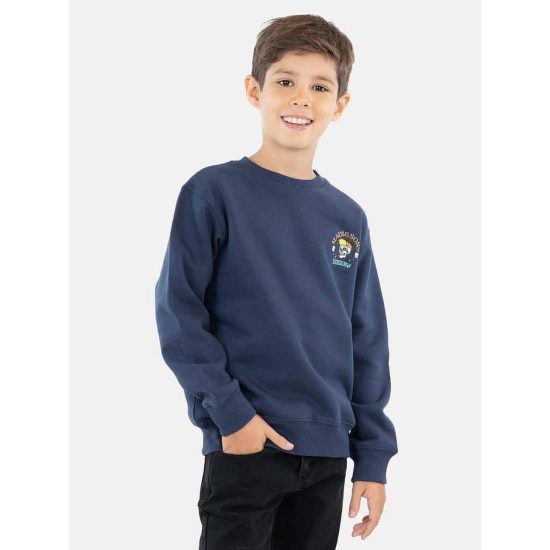 POLERON CR NIÑO SHARK MAN SURF ROUND COLLAR MAUI