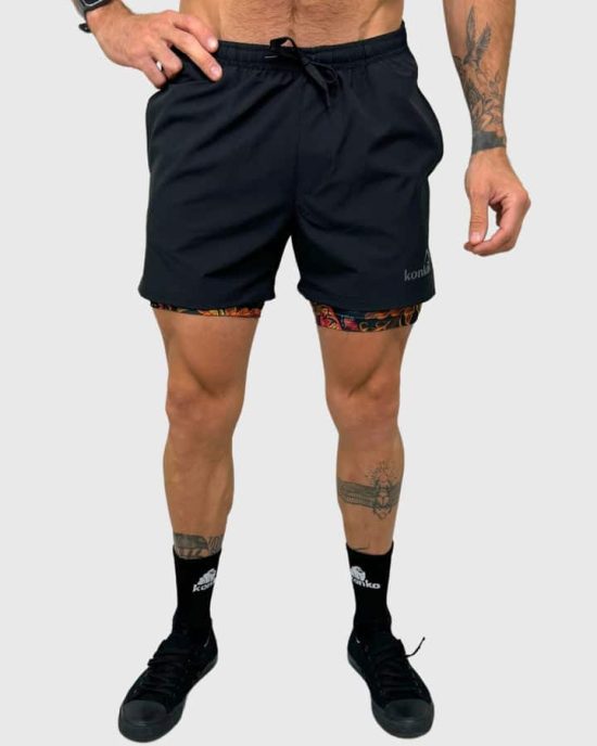 SHORT 2 EN 1 HOMBRE PAISLEY KONKO