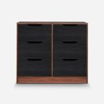 COMODA 6 CAJONES ESPRESSO CIC